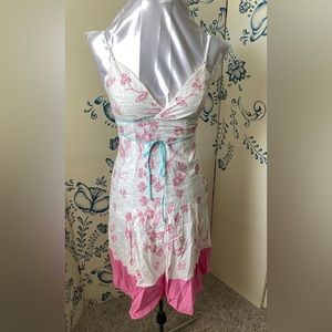 Cotton spaghetti strap dress